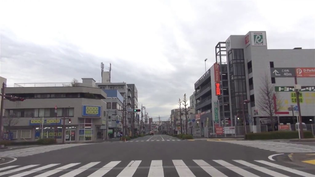 [drive japan]群馬県 前橋駅前周辺の風景(Gunma Maebashi)