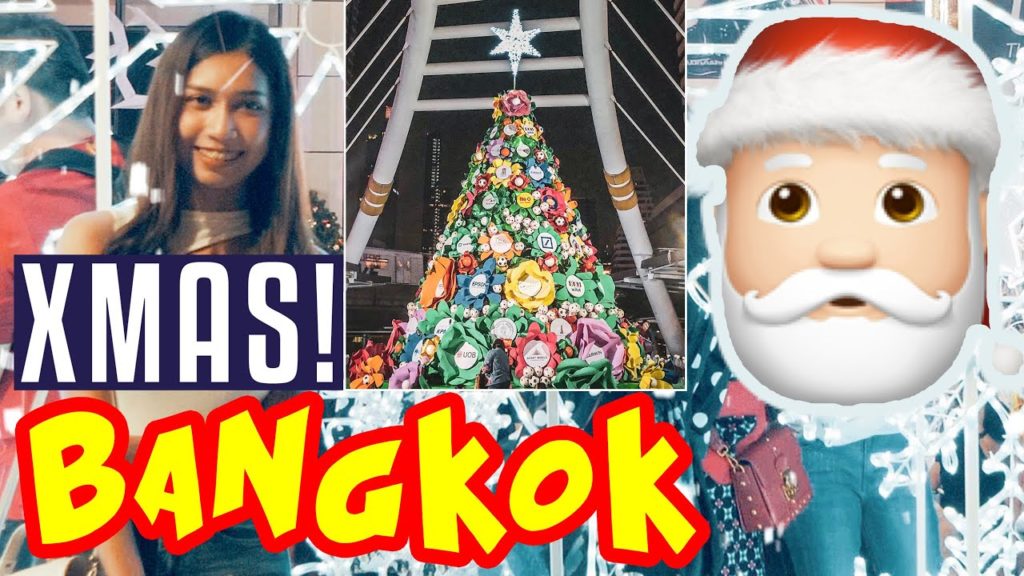 CHRISTMAS IN BANGKOK Xmas trees and lights (Panasonic GH5 m43)