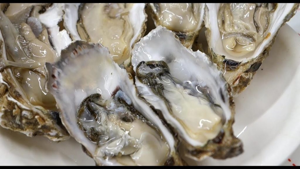 生ガキ 札幌二条市場｜Raw Oyster in Sapporo,Hokkaido