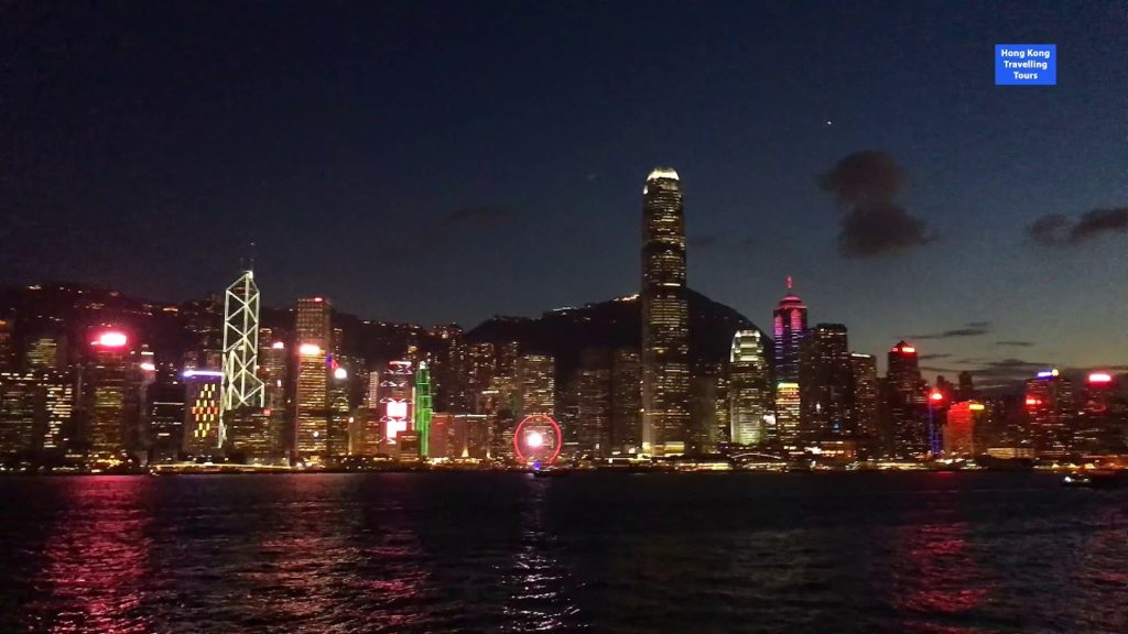 Tsim Sha Tsui Harbour Hong Kong Night View 香港尖沙咀碼頭夜景