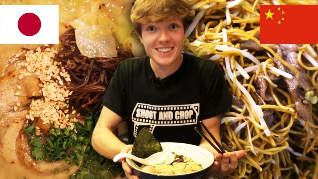 Japanese Ramen VS Chinese Noodles Food Battle | 日本拉麵VS中國麵條  美食大戰