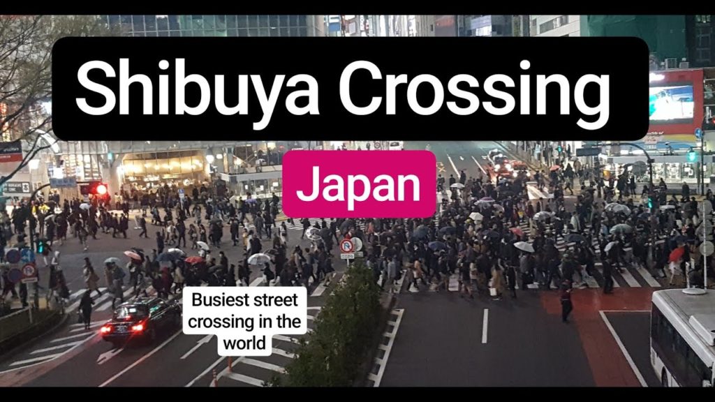 SHIBUYA CROSSING TOKYO JAPAN | Different views at night , the busiest street crossing in the world