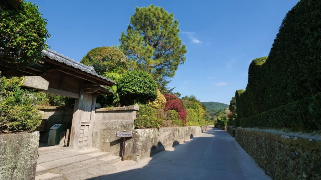 JG☆☆☆☆☆8K HDR 鹿児島 知覧麓の名勝庭園と重伝建の街並をじっくり味わう Kagoshima,Chiran,Beautiful Gardens and Townscape