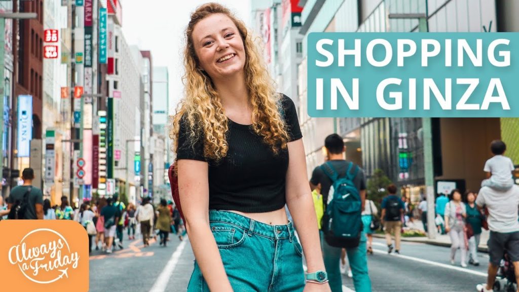 SHOPPING IN GINZA - PEDESTRIAN PARADISE IN TOKYO JAPAN, UNIQLO, ITOYA & LUXURY SHOPS 銀座