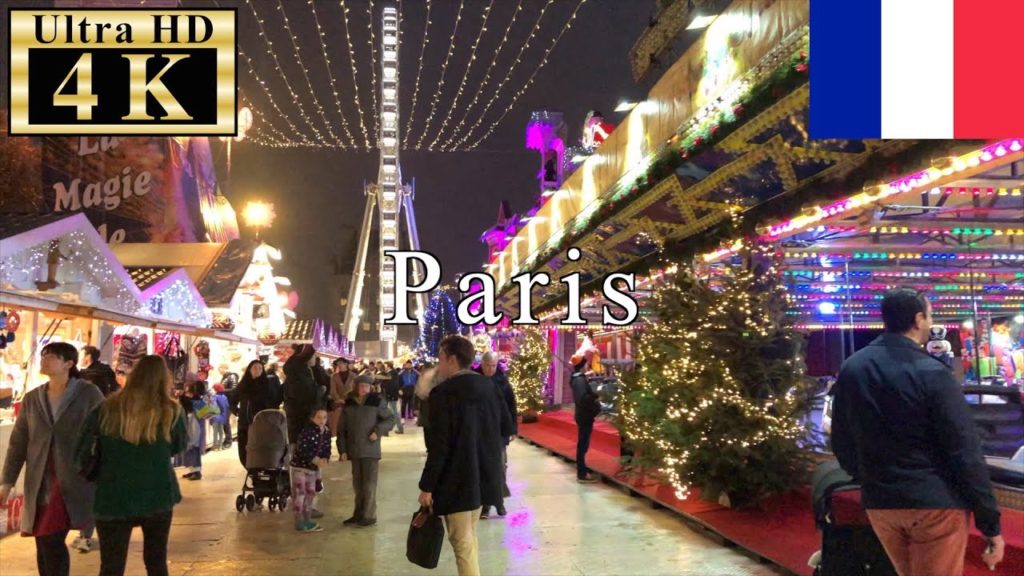 🇫🇷🎄Paris Christmas Walk 4K 60fps – Tuileries garden Christmas market – 🇫🇷🎄Paris Christmas Walk 4K 60fps - Tuileries garden Christmas market -