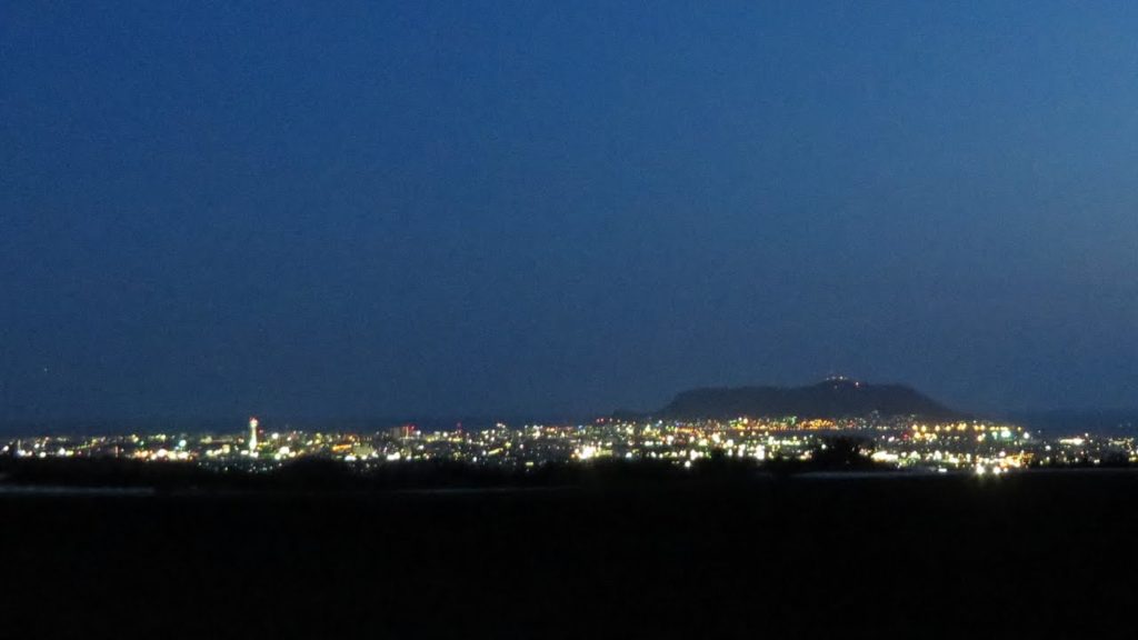 【函館】 函館裏夜景(桔梗より) タイムラプス動画 Hakodate night view