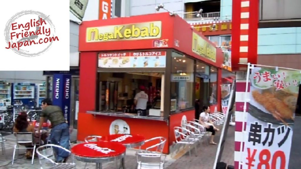 English Friendly Japan - Kebabs!