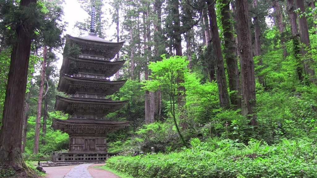 Japan Trip - Mt.Haguro Five-storied Pagoda(Yamagata)