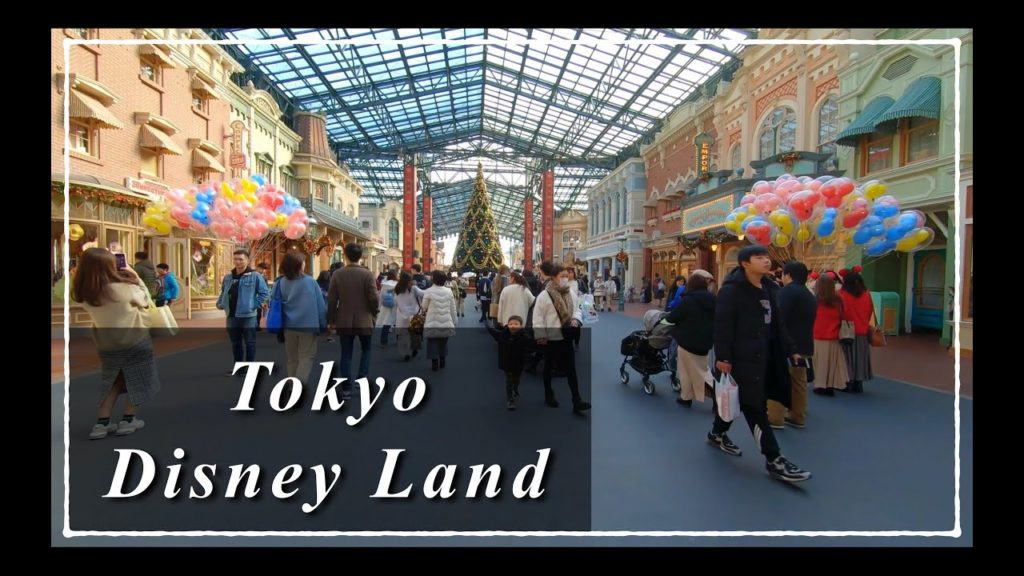 Tokyo Disney Land walking tour 東京ディズニーランド 一周ツアー Tokyo Disney Land walking tour 東京ディズニーランド 一周ツアー