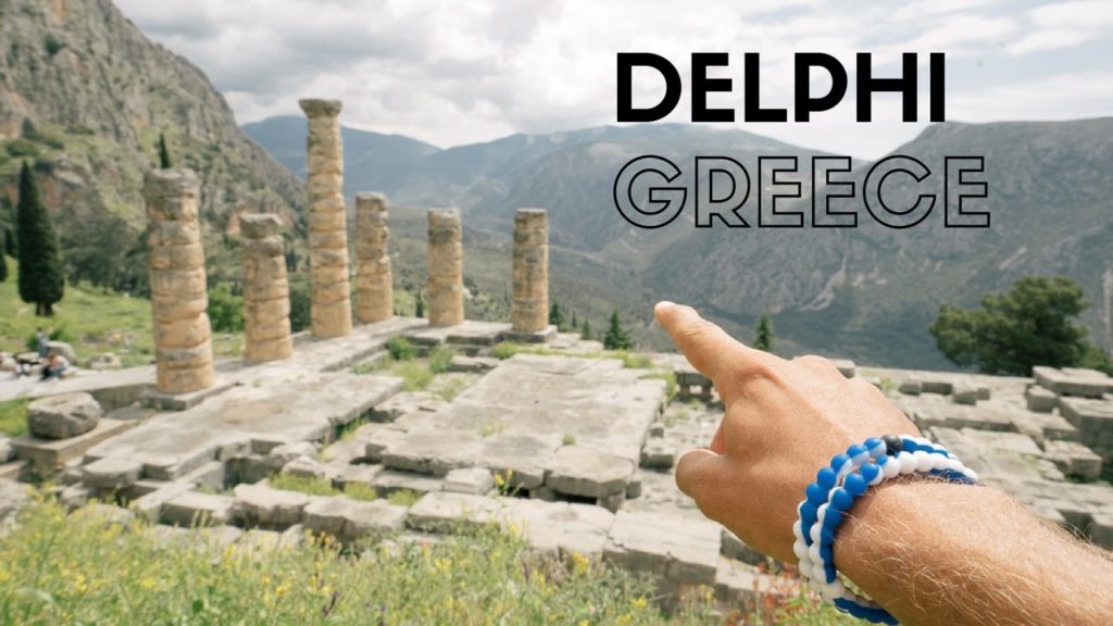 SANCTUARY OF APOLLO IN DELPHI, GREECE