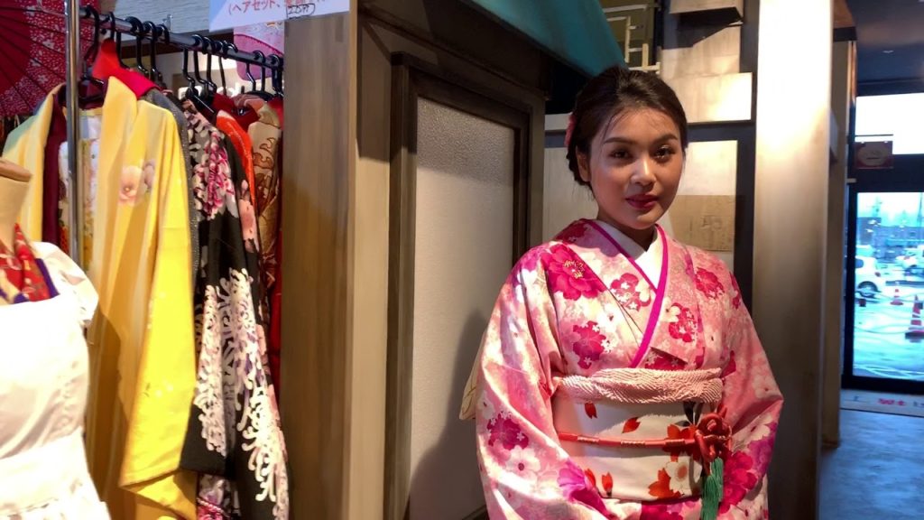 Thai beauty in Hakodate kimono experience "HAKOVIVA "edition.