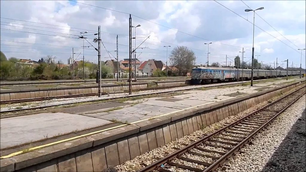 Train trip Belgrade - Sombor, mix of short window views
