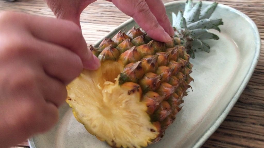 Okinawan "Snack" Pineapple