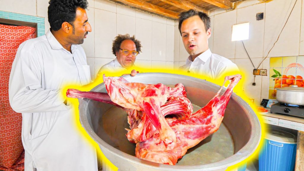 Most UNIQUE Food in Iran - MASSIVE 60KG Lamb RICE Platter + AMAZING Village Cooking FEAST!!!