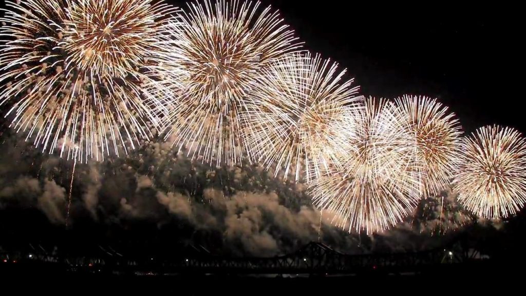 [HD]  Fireworks Nagaoka festival (2nd day)  "Super Phoenix"