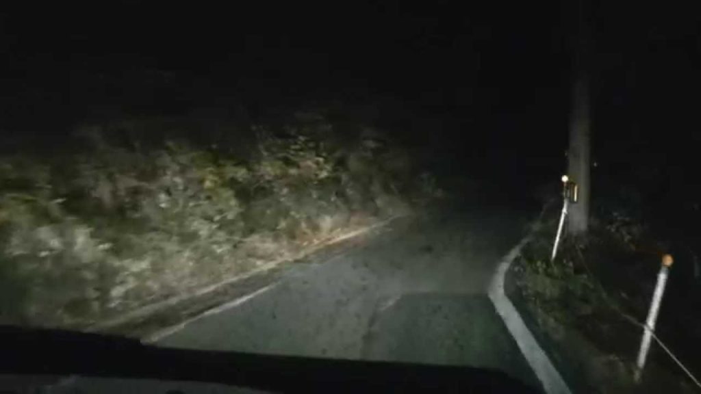 アキーラさん利用⑥落ちたら死ぬ！国道（酷道）157号線・岐阜県・福井県境付近Route157,Fukui,Japan