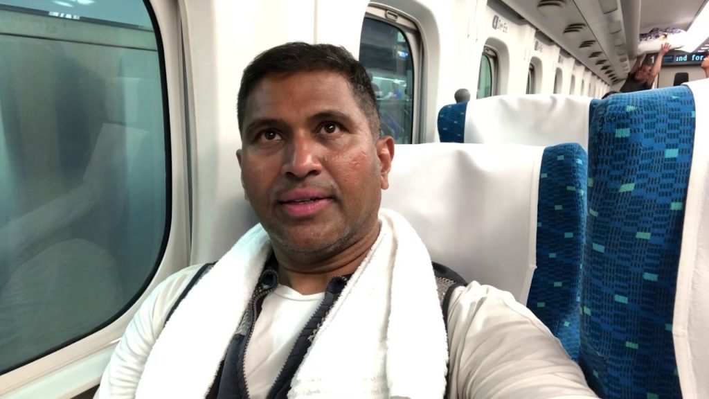 Shinkansen Tokyo station to Shin Yokohama Station