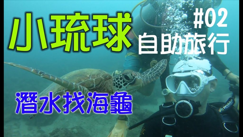 【小琉球自助旅行 #02】潛水找海龜｜我被傑尼搭訕了！（可開啟字幕）