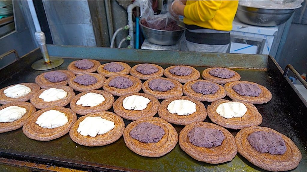 Millet Pancake (Susu Bukkumi) - Korean Street Food