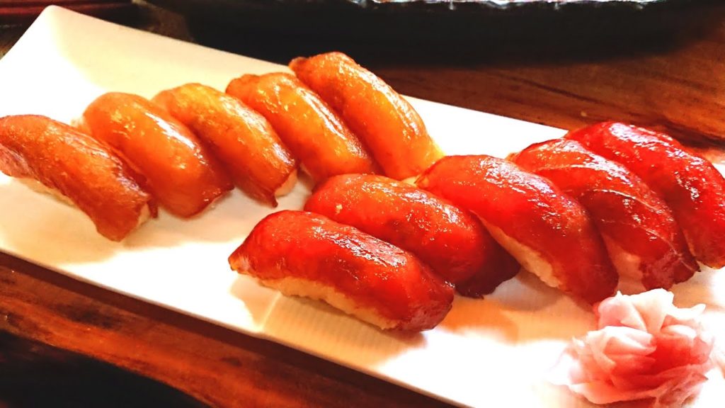 Daito-sushi and Lobster sea urchin sauce 喜作はイセエビのウニ焼きも激ウマだが大東寿司を食べずには終われない:Gourmet Reportグルメレポート Daito-sushi and Lobster sea urchin sauce 喜作はイセエビのウニ焼きも激ウマだが大東寿司を食べずには終われない:Gourmet Reportグルメレポート