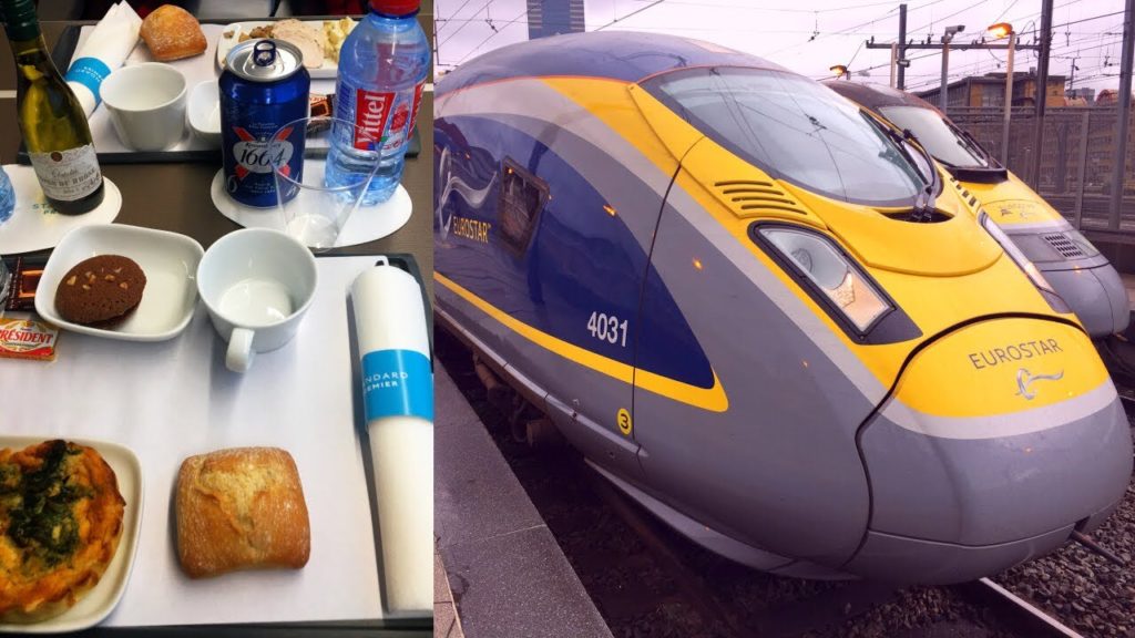 Berlin – London by High-Speed Train in First Class (Eurostar) Berlin - London by High-Speed Train in First Class (Eurostar)