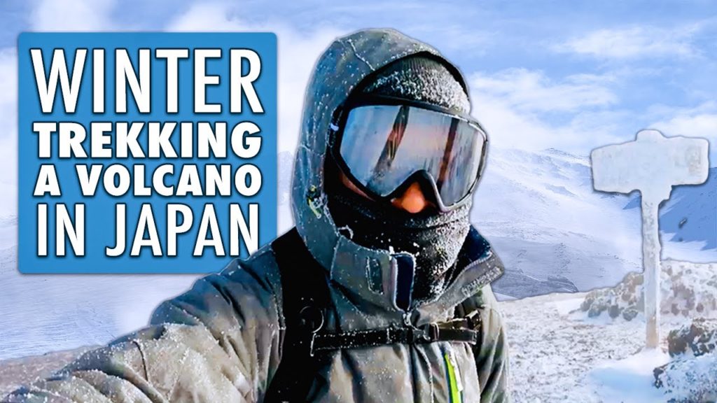 Winter trek up a volcano in Japan  | Hiking Mt. Iwate in the Winter