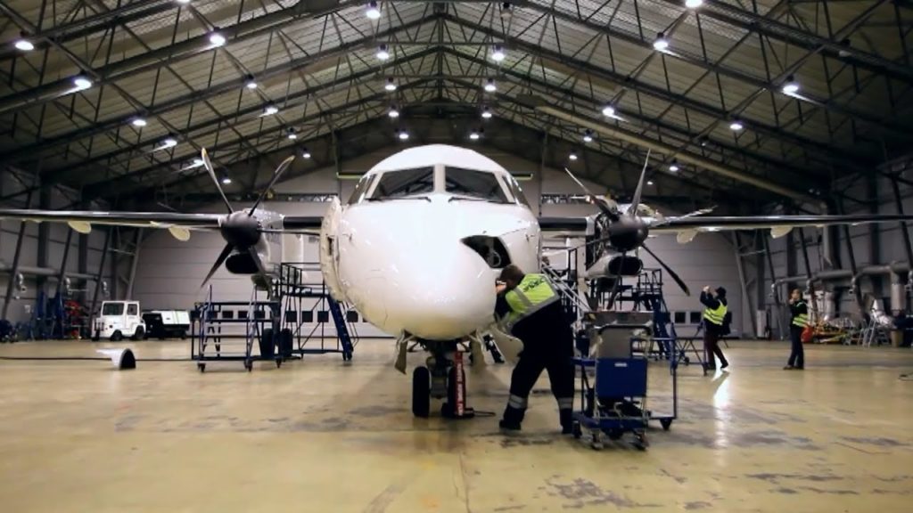 Bombardier Q400 NextGen scheduled maintanance