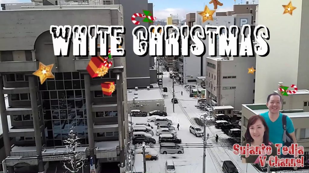 White Christmas in Hokkaido Japan