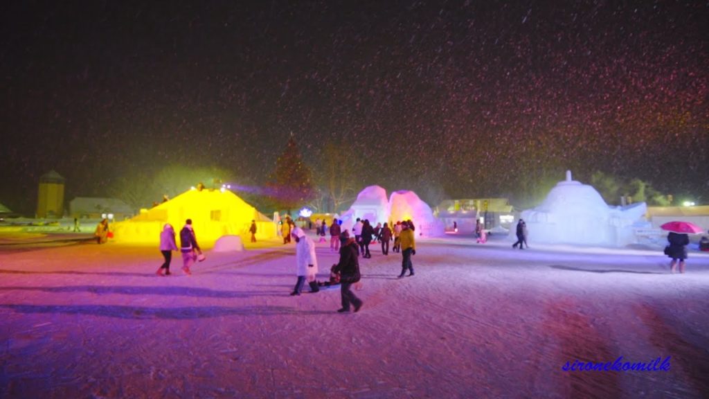 Iwate Snow Festival 2015年 岩手県・小岩井農場まきば園 いわて雪まつり 雪像ライトアップ Trip to Iwate Tohoku Japan Iwate Snow Festival 2015年 岩手県・小岩井農場まきば園 いわて雪まつり 雪像ライトアップ Trip to Iwate Tohoku Japan
