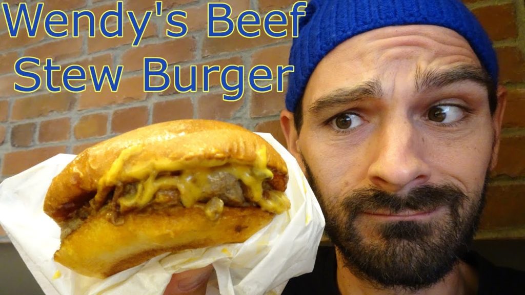 Wendy's in Japan's Brioche Bistro Beef Stew Burger | January 12, 2017