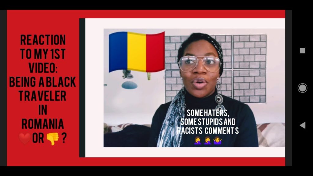 REACTION TO MY 1ST VIDEO BEING A BLACK TRAVELER IN ROMANIA
