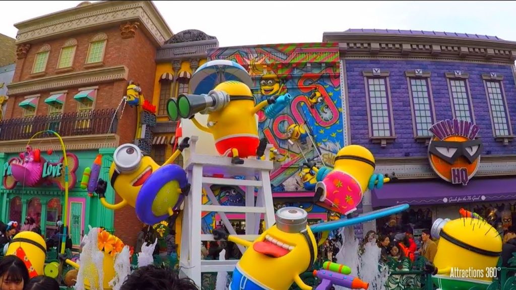 [4K] Minions Park Tour - Universal Studios Japan - Despicable Me Land Tour