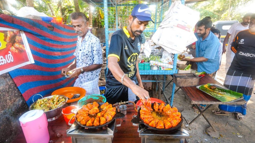 Indian Street Food in Kerala – HOT MUSSELS MASALA + Chili Soda!! | Kannur, India! Indian Street Food in Kerala - HOT MUSSELS MASALA + Chili Soda!! | Kannur, India!