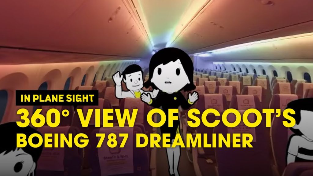 360° view of our Boeing 787 Dreamliner – Scoot 360° view of our Boeing 787 Dreamliner - Scoot