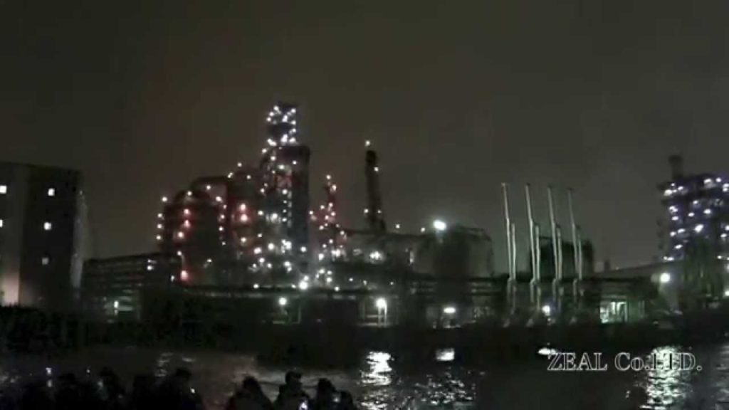 川崎工場夜景遊覧 2015年5月9日【ジール】Japan factory night view 川崎工場夜景遊覧 2015年5月9日【ジール】Japan factory night view