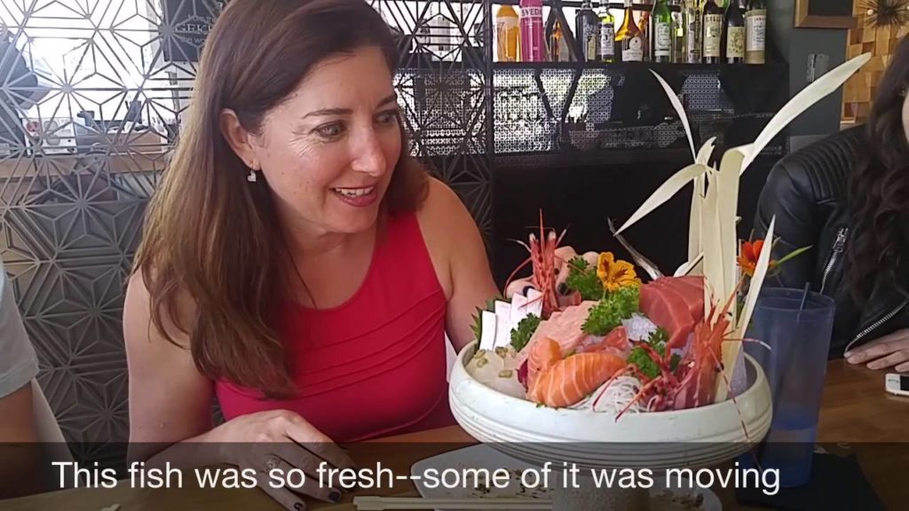 Blue Ocean Robata and Sushi Bar in Carlsbad, CA March 2016