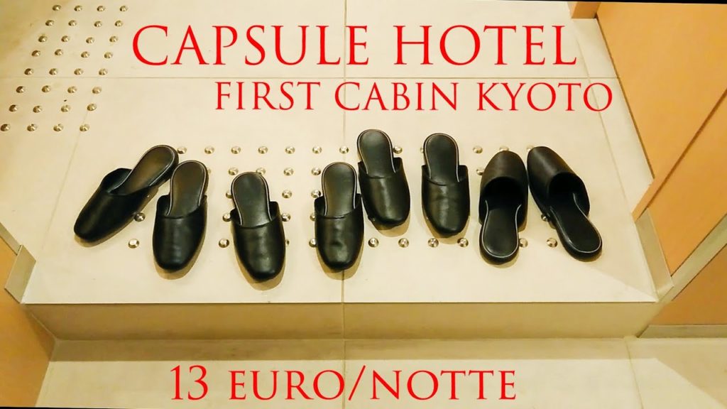 First Cabin Hotel Arashiyama Kyoto - capsule hotel EXPerience! ONLY MALE (solo uomini)