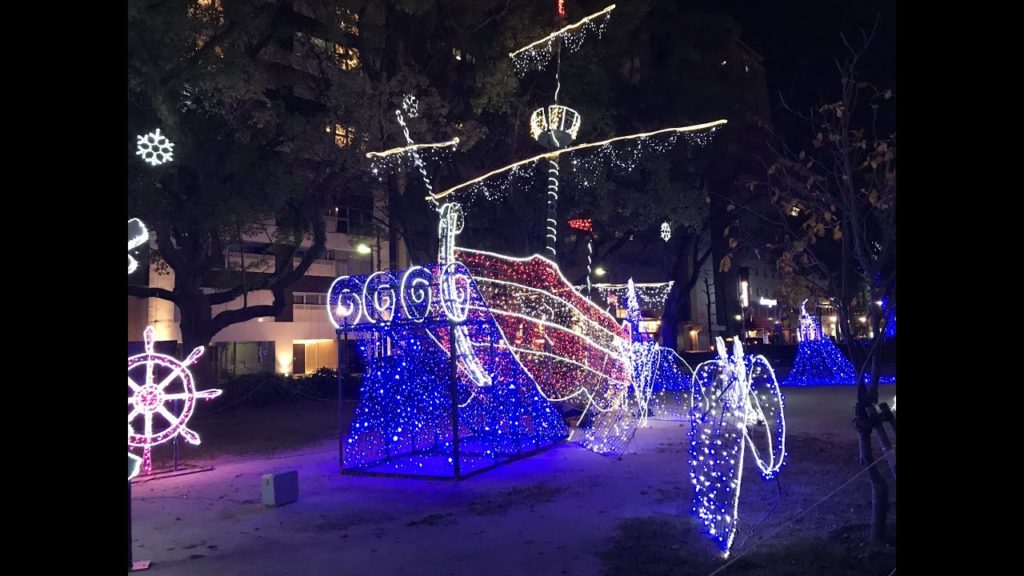 More Christmas Lights Of Hiroshima 広島市 - Walking In Japan 日本