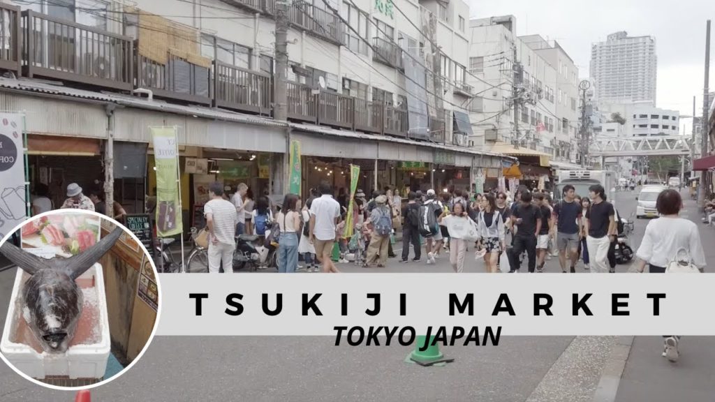 Tsukiji Fish Market | Tokyo Japan | Walk with me tour