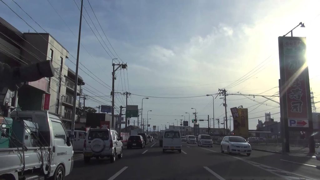 [drive japan]国道45号線 宮城県多賀城市内-国道4号線 仙台バイパス(Miyagi Sendai)