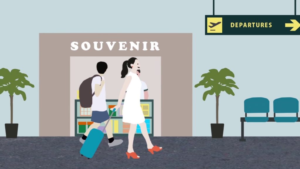 手荷物お預けは出発時刻の30分前まで。Good Travel, No Trouble