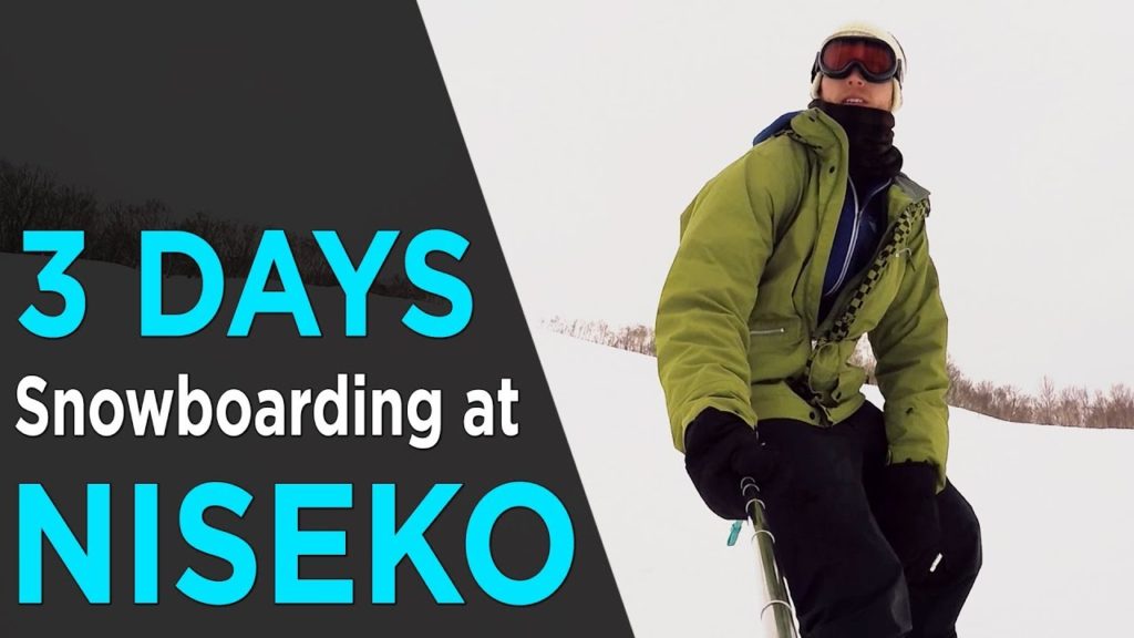 3 Days of Snowboarding at NISEKO UNITED Ski Resort, Hokkaido Japan