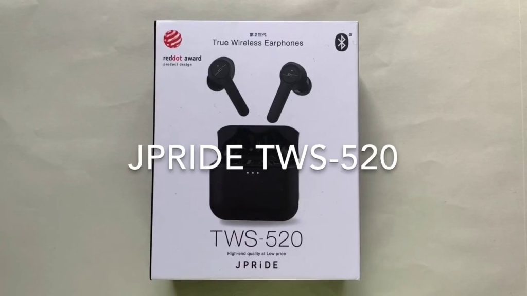 JPRiDE TWS-520 完全ワイヤレスイヤホン