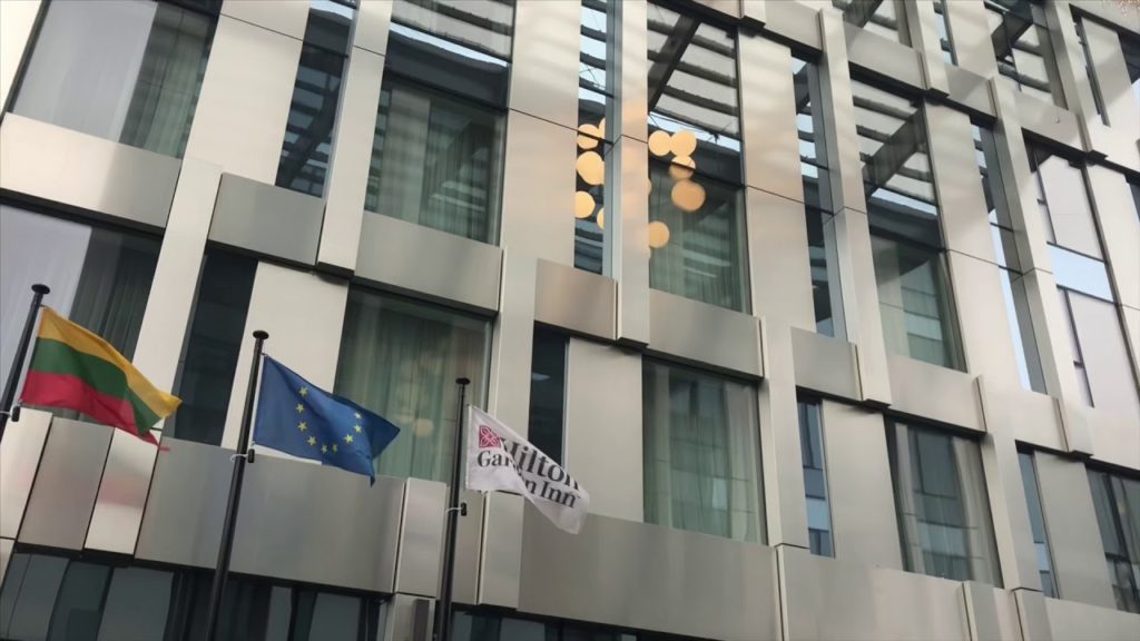 リトアニア・ビルニュスのホテル Hilton Garden Inn 宿泊！2019年クリスマスシーズン Lithuania Vilnius