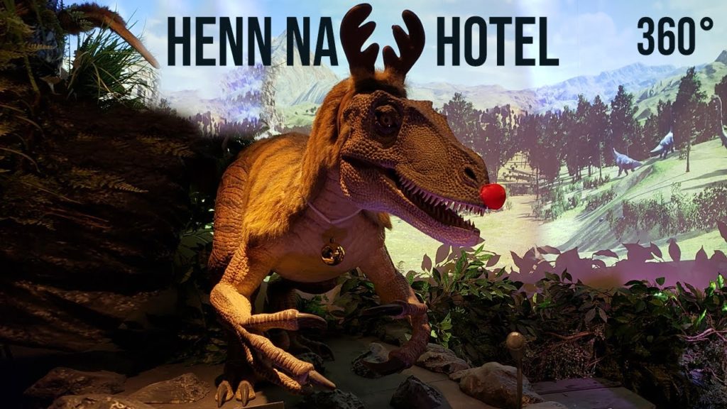 Henn na Hotel, Tokyo Haneda Christmas 🎅 VR 360° (Japan)