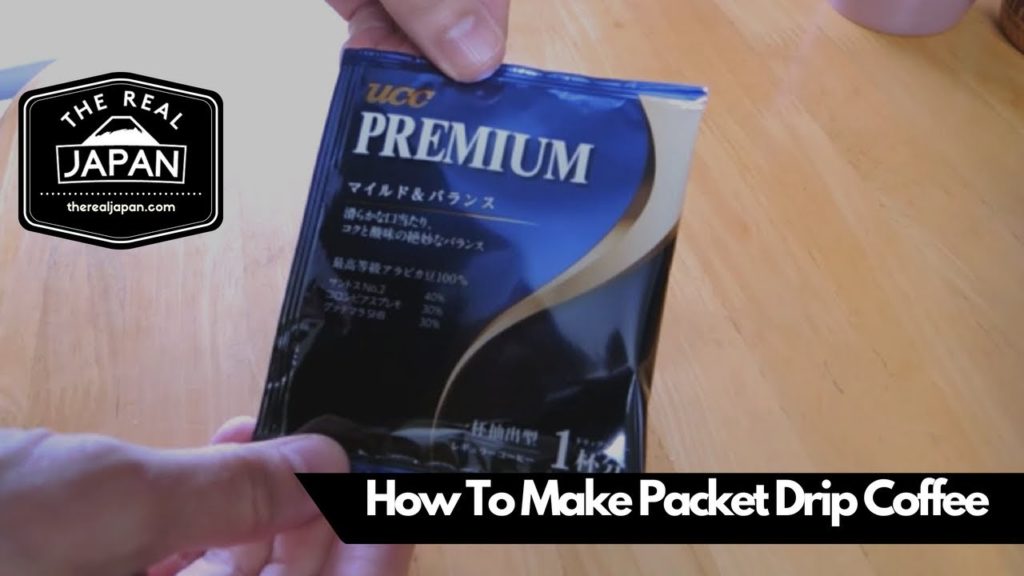 How To Make Packet Drip Coffee | The Real Japan | HD