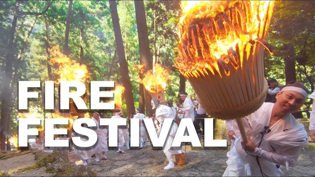 FIRE FESTIVAL! Japan's Nachi Fire Festival (Nachi-no-Ogi) Video – Wakayama