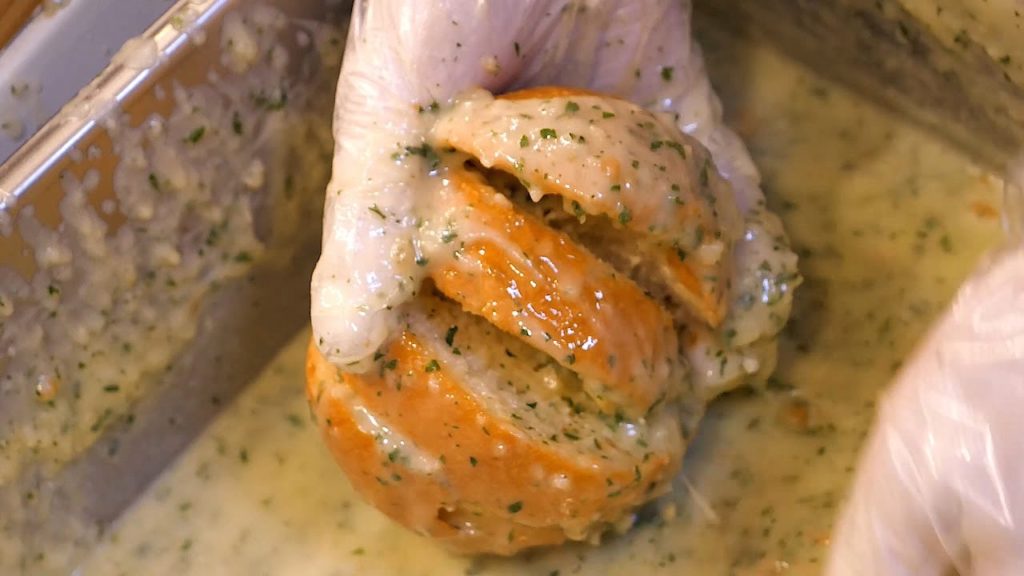 Garlic bread - Korean street food