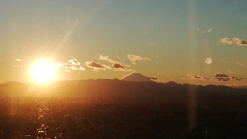 Sunset on Mount Fuji Timelapse from Tokyo Metropolitan Government Office