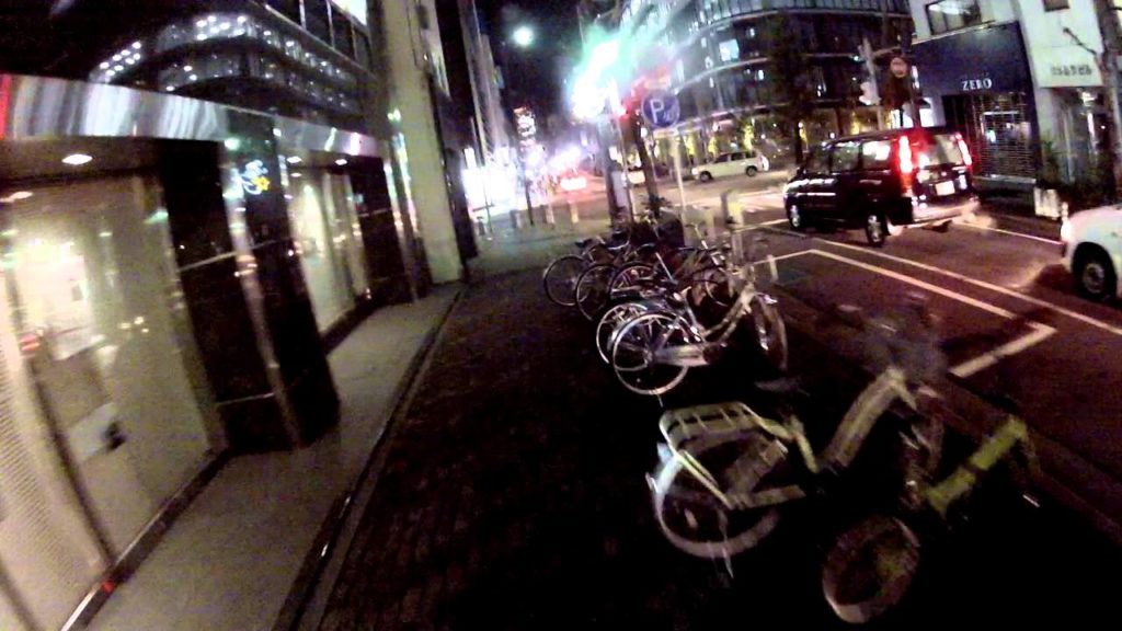 Gopro Ride From Sakae to Nagoya Thursday Night - Unedited